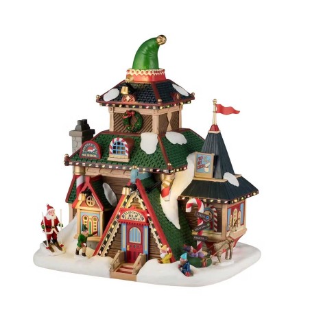 Elwood's Elf Lodge Lemax