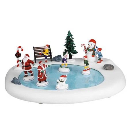 Northern Lights Skating Pond Lemax