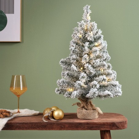 Imperial mini tree snowy LED 30x45cm
