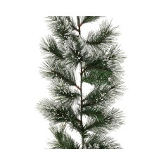 Sandia garland crystal green/white 25x270cm
