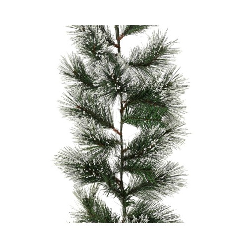Sandia garland crystal green/white 25x270cm