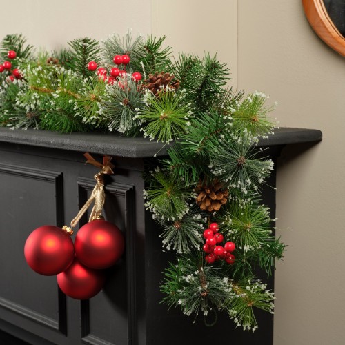 Ipswich garland frosted 270x30x10cm