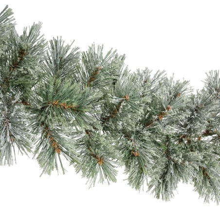 Cashmere garland frosted indoor