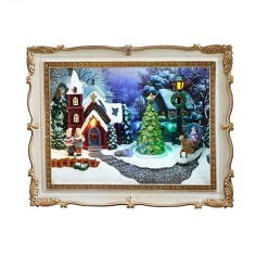 Christmas picture frame leds