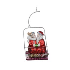 Santa glass
