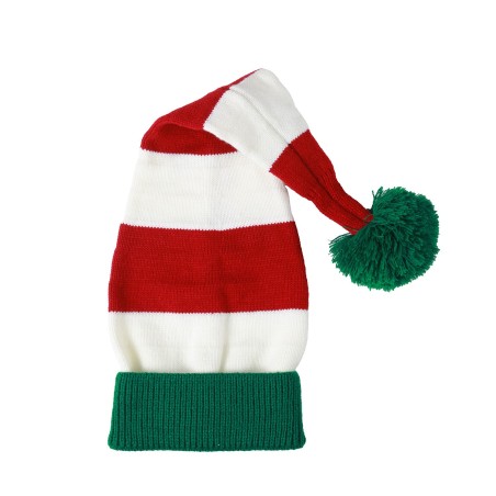 Santa hat - Elf style flat knit