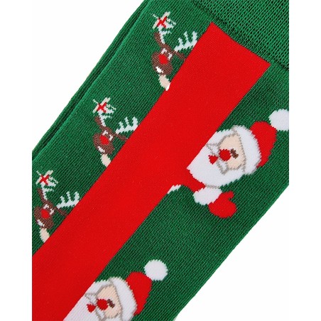 Sock - Rudolph and Santa