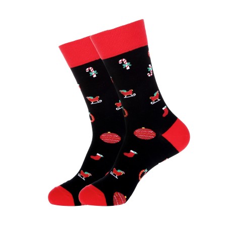 Sock - Black w. symbols