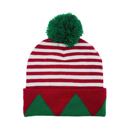 Blinking beanie LEDS - Green/red Elf style