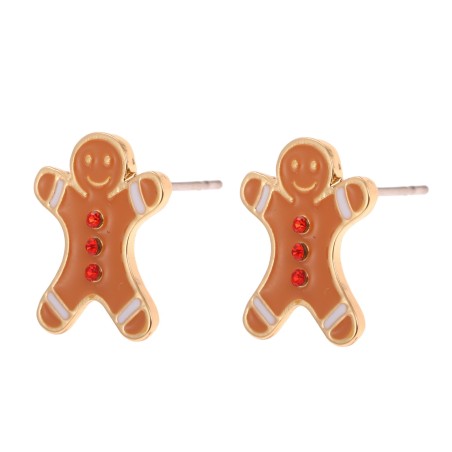 Stud - Gingerbread man