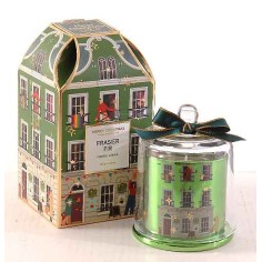 140gr Frasier fir soy mix scented candle in color box 8% fragrance
