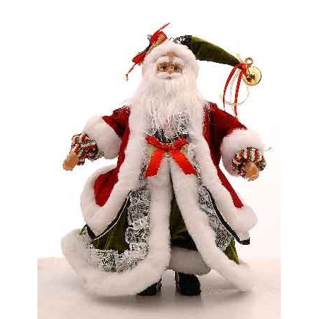 45cm Red & green Santa