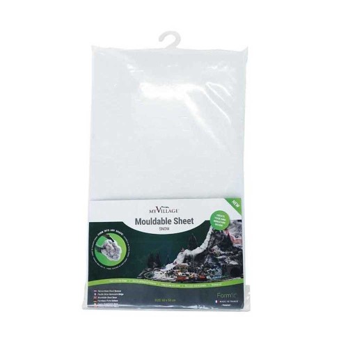 Mouldable Sheet Snow 120x100cm