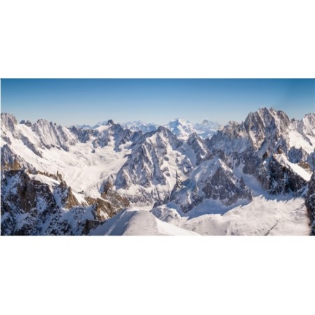 Background Cloth Mountain Peaks