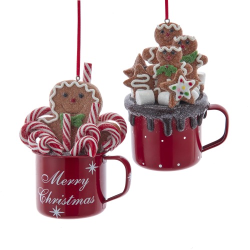 4.9"hot cocoa cup w/gingrbrd men 2/a