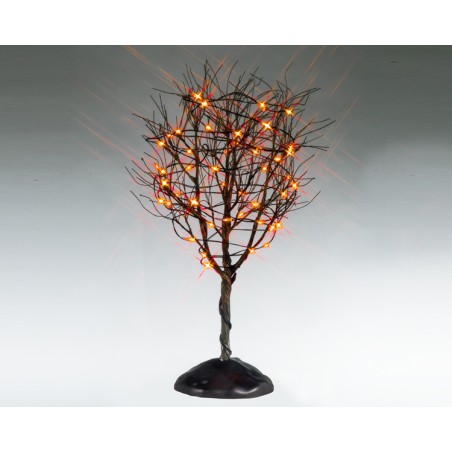 Dry Tree With Orange Lights