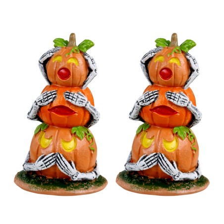 Pumpkin Snowmen