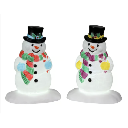 Holly Hat Snowman