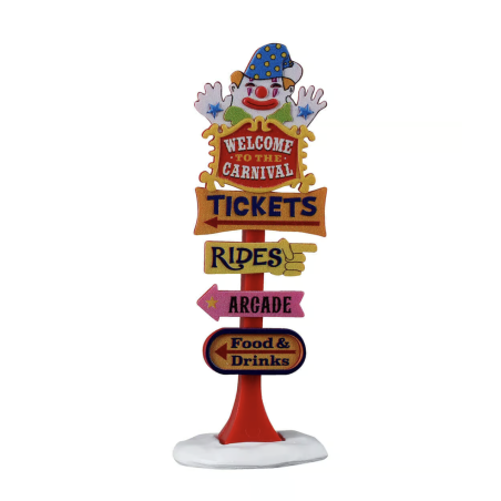 Carnival Welcome Sign