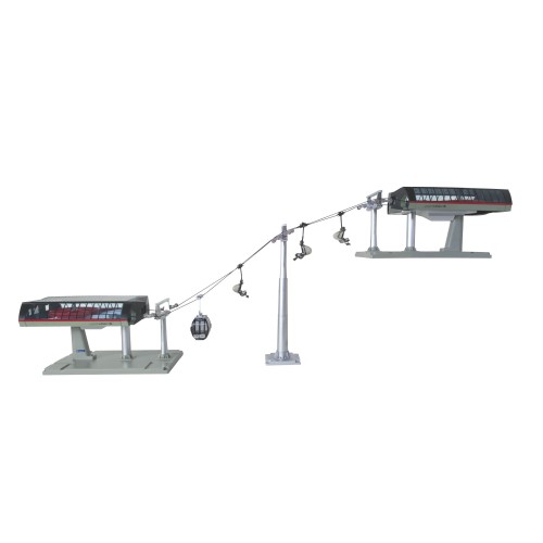 Ski Lift Prof Langewand Ischgl -Black/Red/Grey