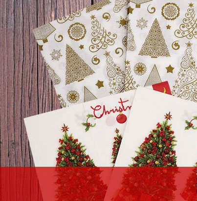 SERVILLETAS NAVIDAD